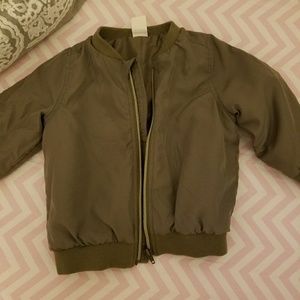 Bomber Toddler girl jacket